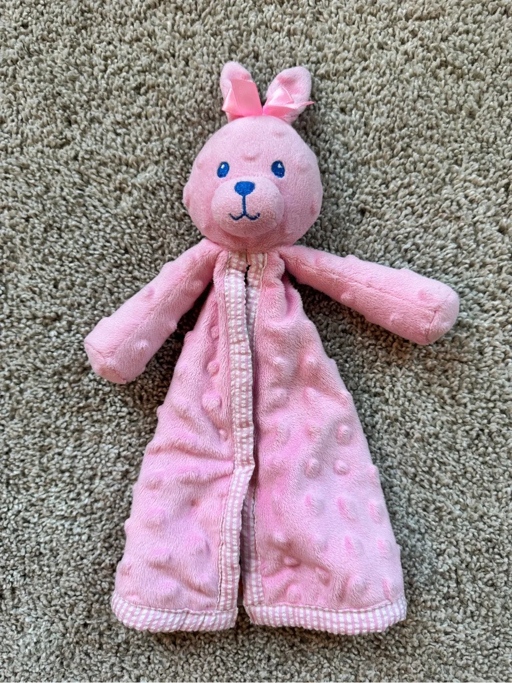 Jellycat Baby Lovey Security Blanket Lot Bunny Koala Flower Pink Green Plush